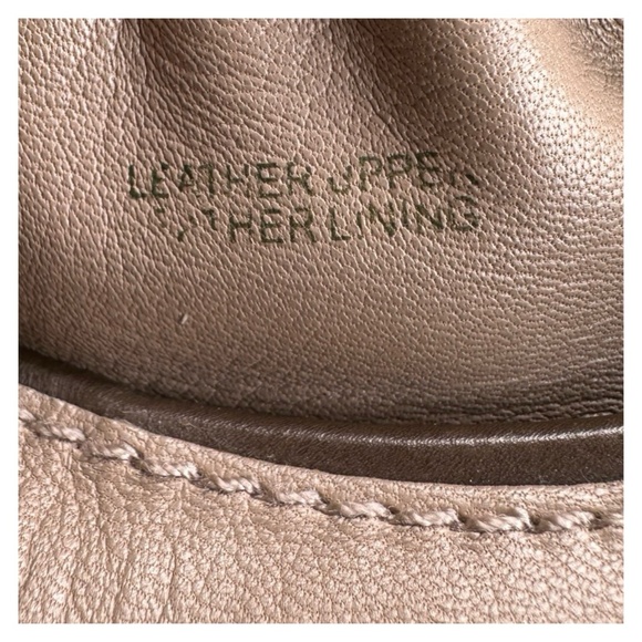 VERA WANG Lavender "Lillian" Pewter Leather Ballet Flats Shoes Size US 10 - Picture 8 of 13